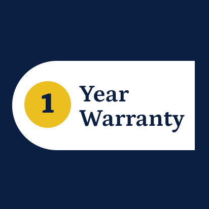 1-Year Warranty