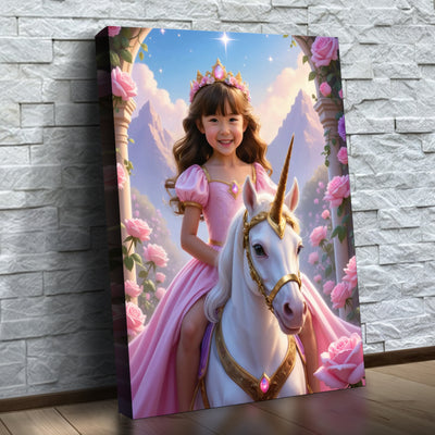 Die majestätische Blüten-Einhornprinzessin