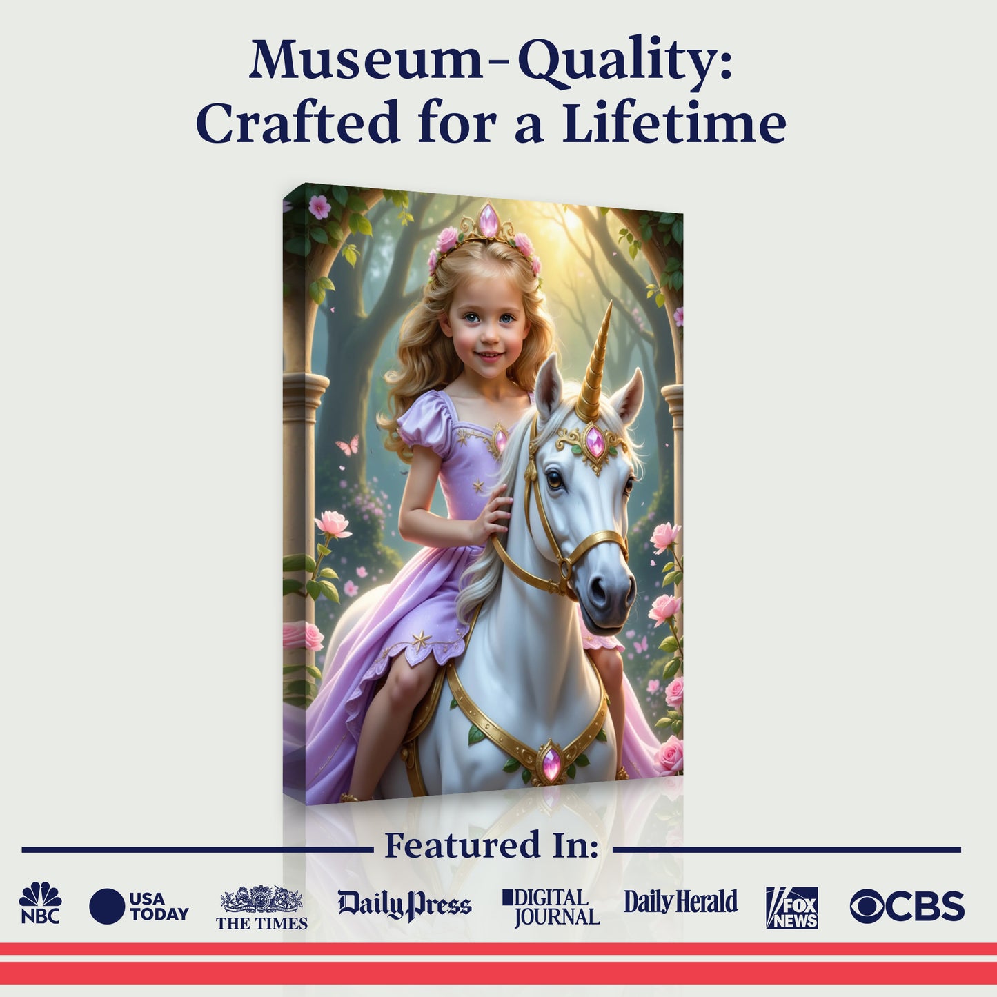 La princesse violette et sa licorne magique