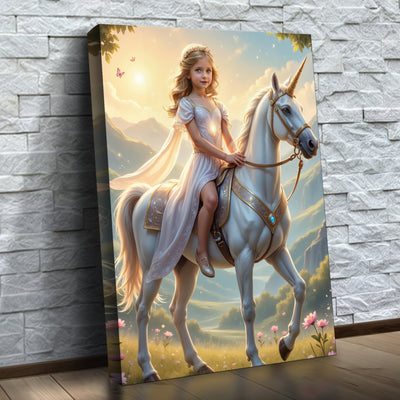 La cavalière et la licorne