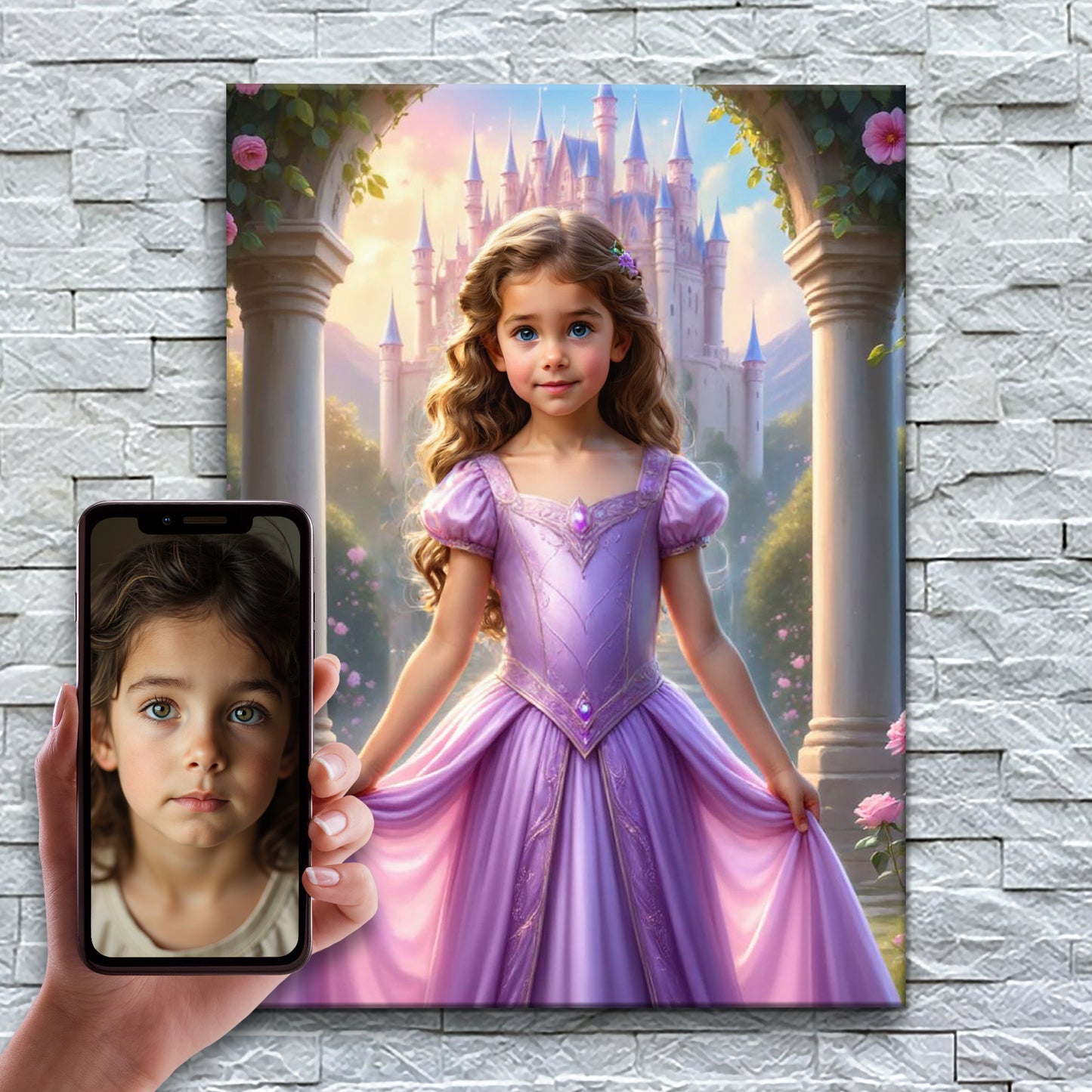 La princesse du château rose