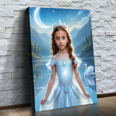 La Regina Cigno vicina al Lago