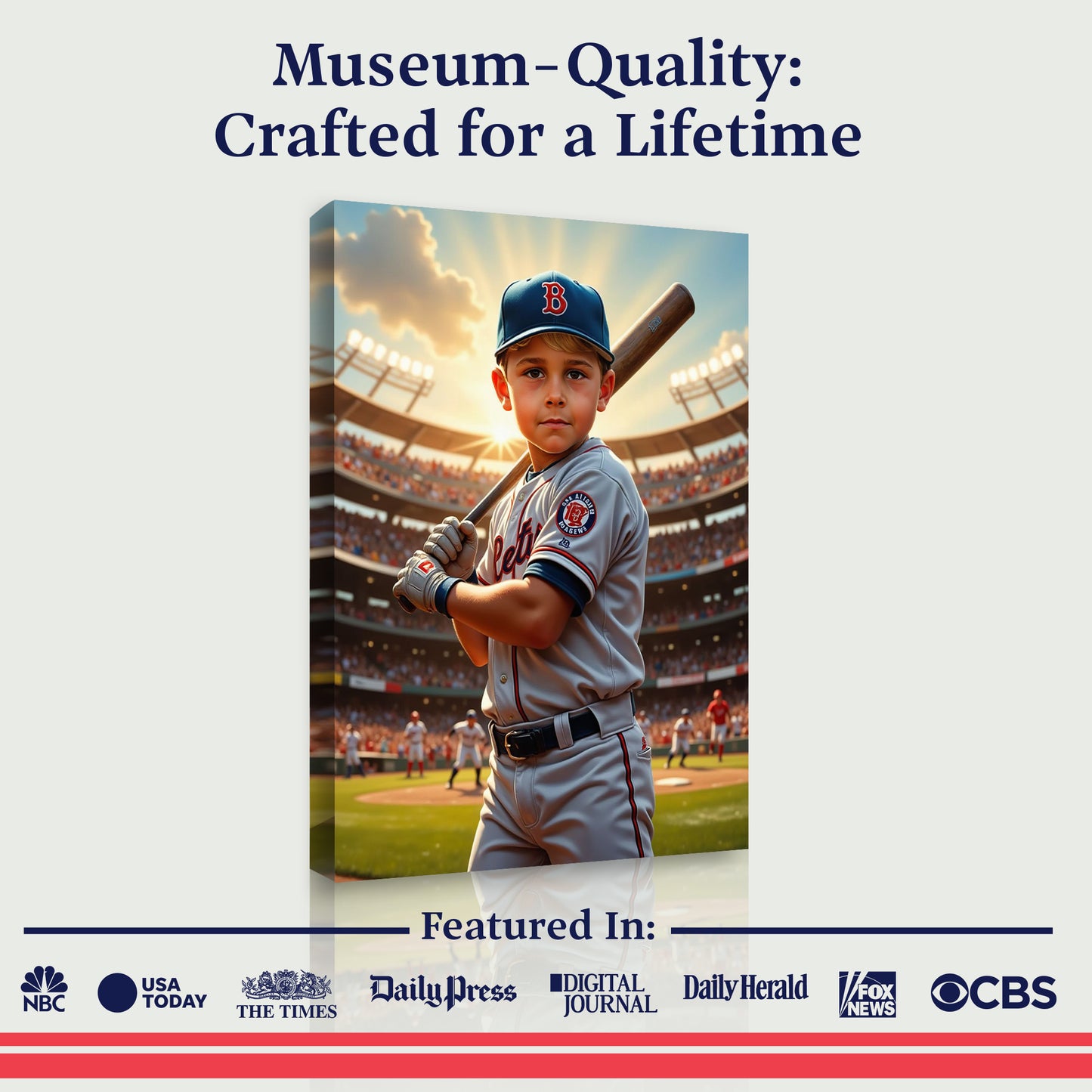 Le batteur de baseball