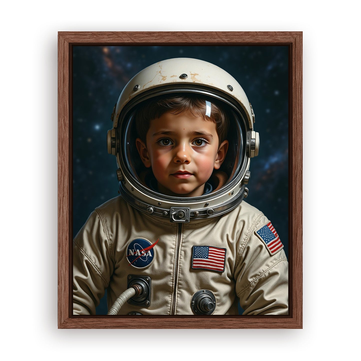 Save 33% When You Add A Frame To Your 16x20 'The Next Astronaut' Canvas Now