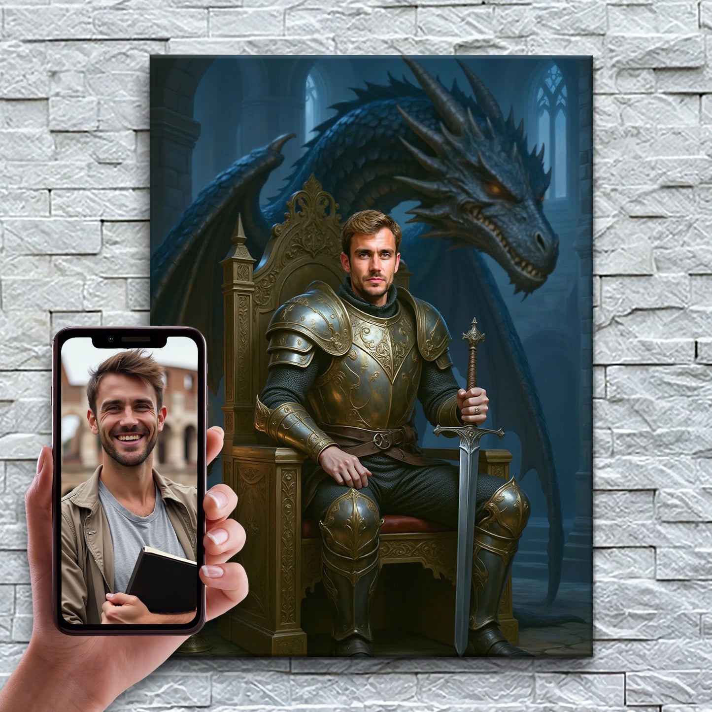 Le roi dragon né du feu