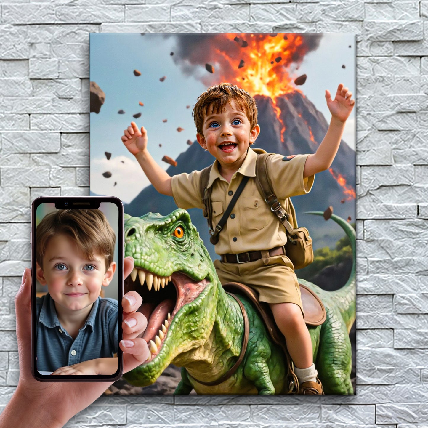 Le chevaucheur de dinosaure