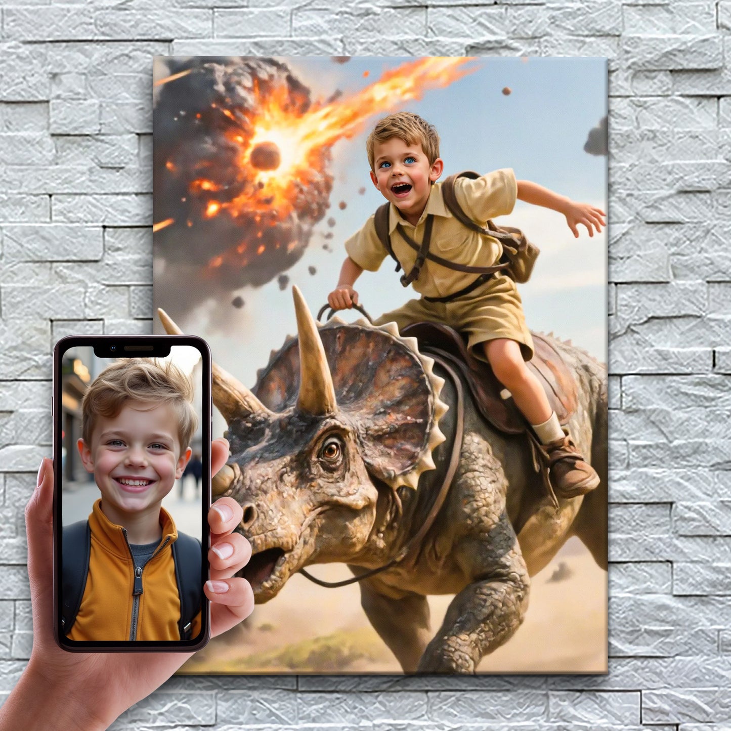 Le chevaucheur de dinosaure