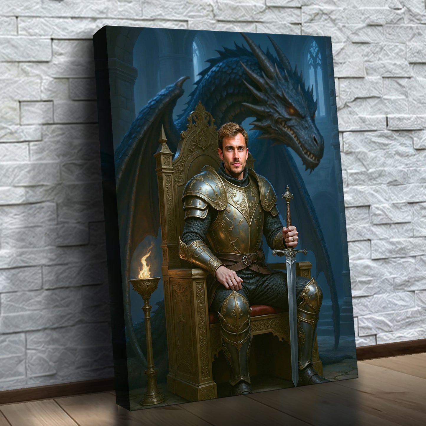 Le roi dragon né du feu