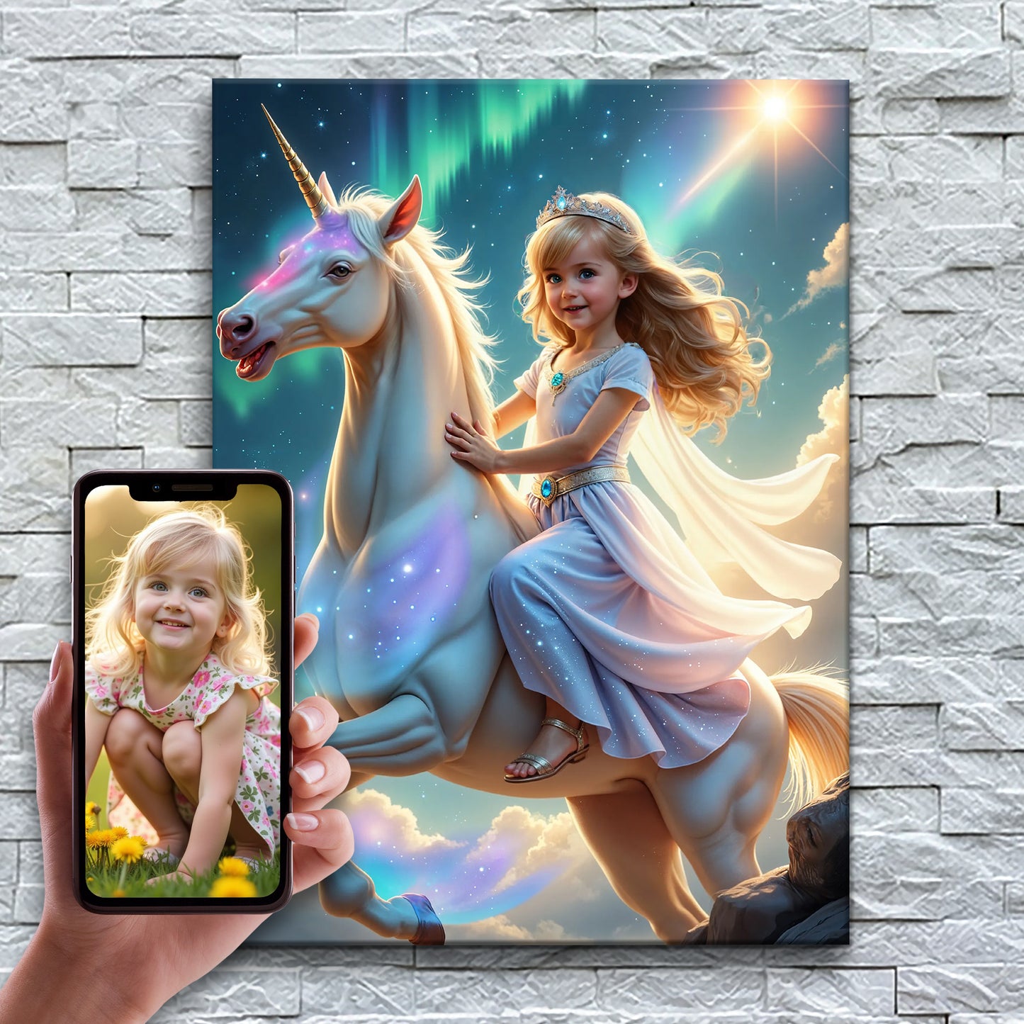 La Principessa Unicorno dell'Aurora