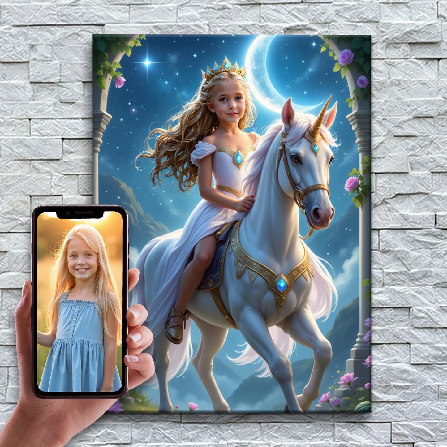 La Principessa Unicorno del Bagliore Celeste