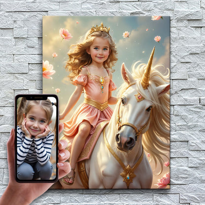 Die Sanftblüten-Einhornprinzessin