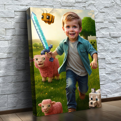 Le fan de Minecraft