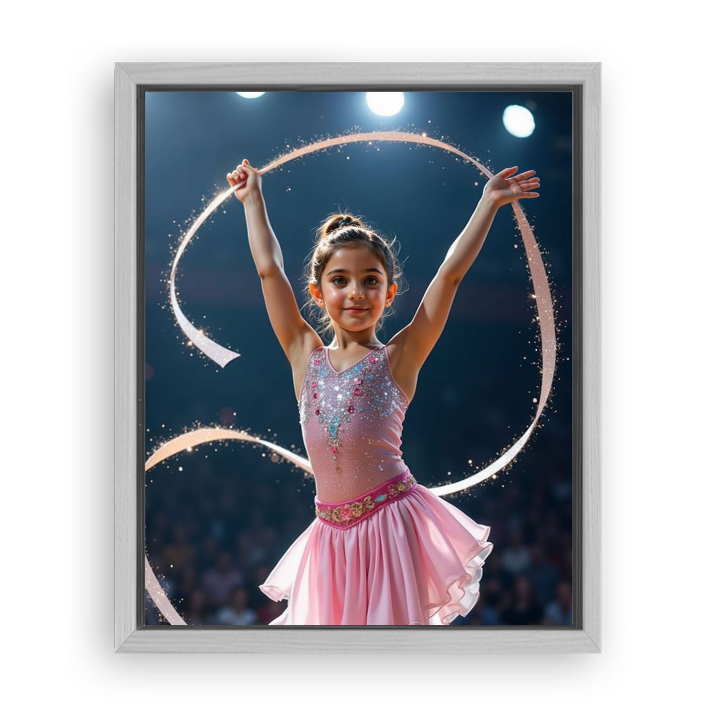 Save 33% When You Add A Frame To Your 16x20 'The Gymnast' Canvas Now