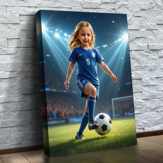 La star du foot
