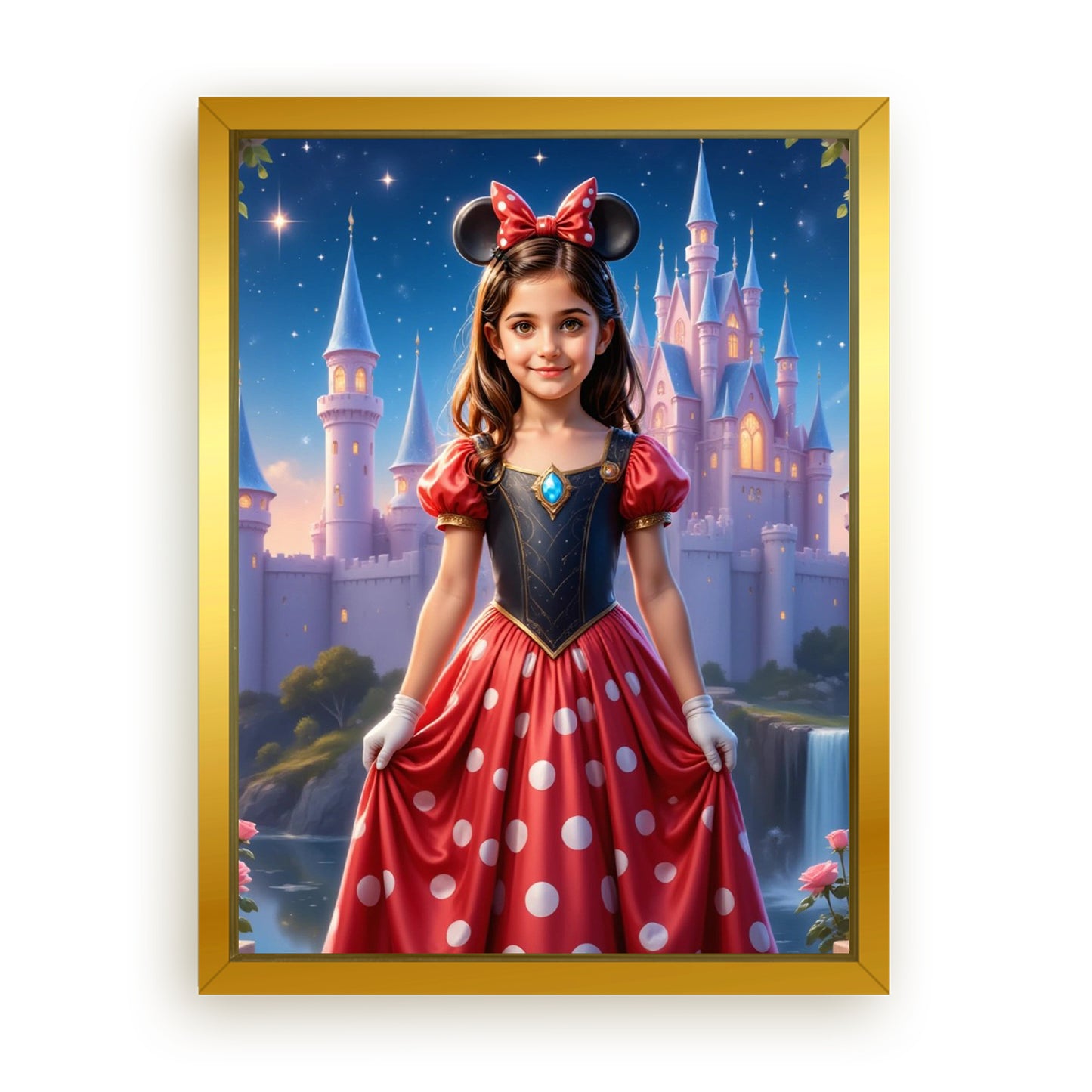 Make Your 18x24 Inches 'The Minnie Dreams' Canvas Even More Special, Add a Beautiful Premium Frame & Make It Truly Gift-Ready!