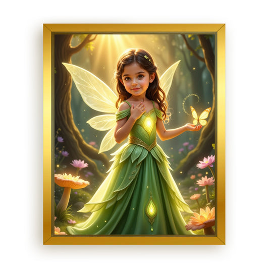 Save 33% When You Add A Frame To Your 16x20 'The Tinker Glow' Canvas Now