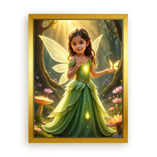 Save 33% When You Add A Frame To Your 18x24 'The Tinker Glow' Canvas Now