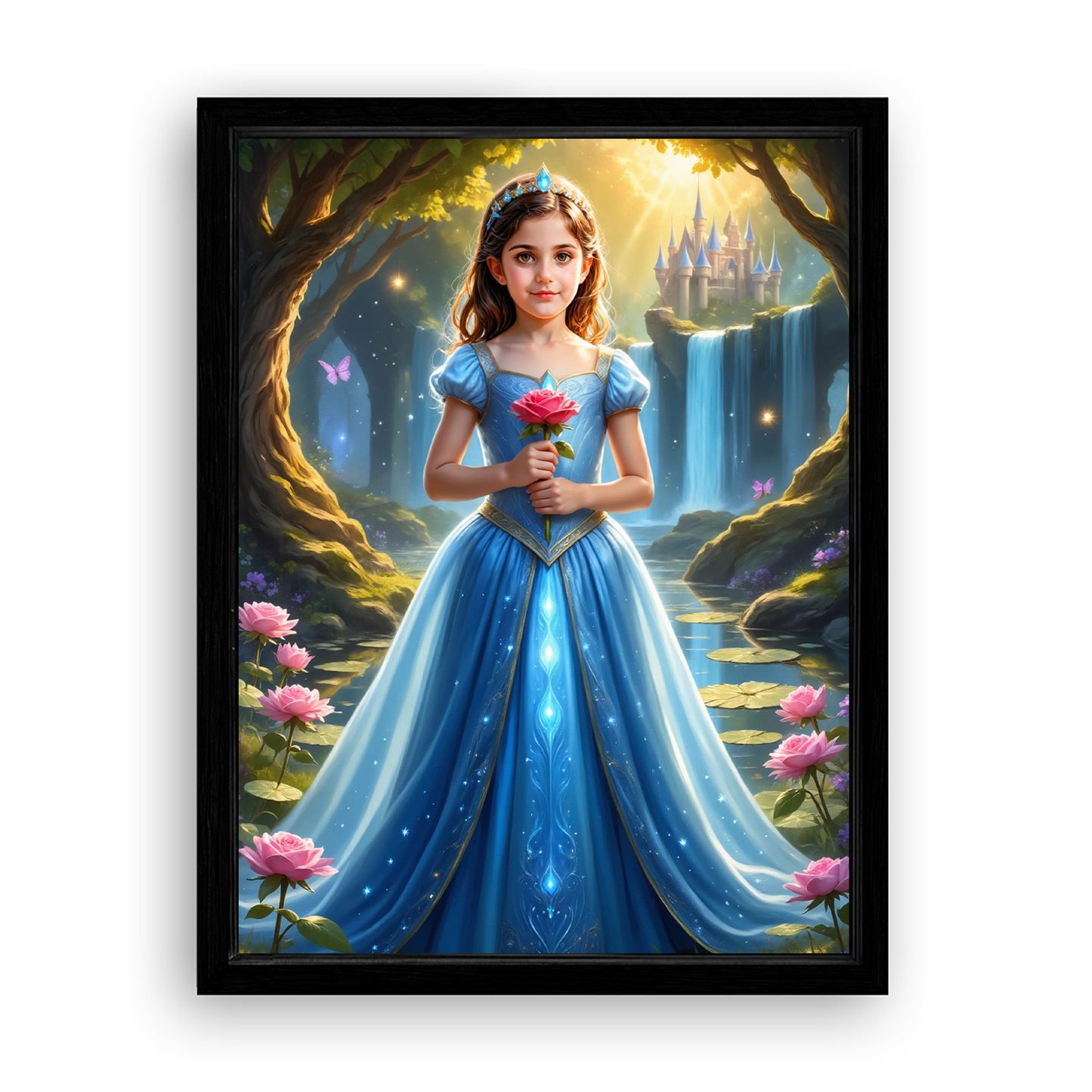 Save 33% When You Add A Frame To Your 18x24 'The Magic Blossom' Canvas Now