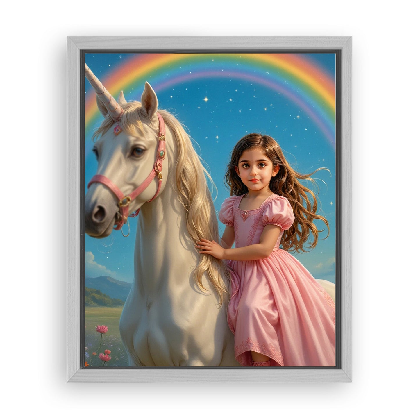 Save 33% When You Add A Frame To Your 10x08 'The Dreamland Fantasy' Canvas Now