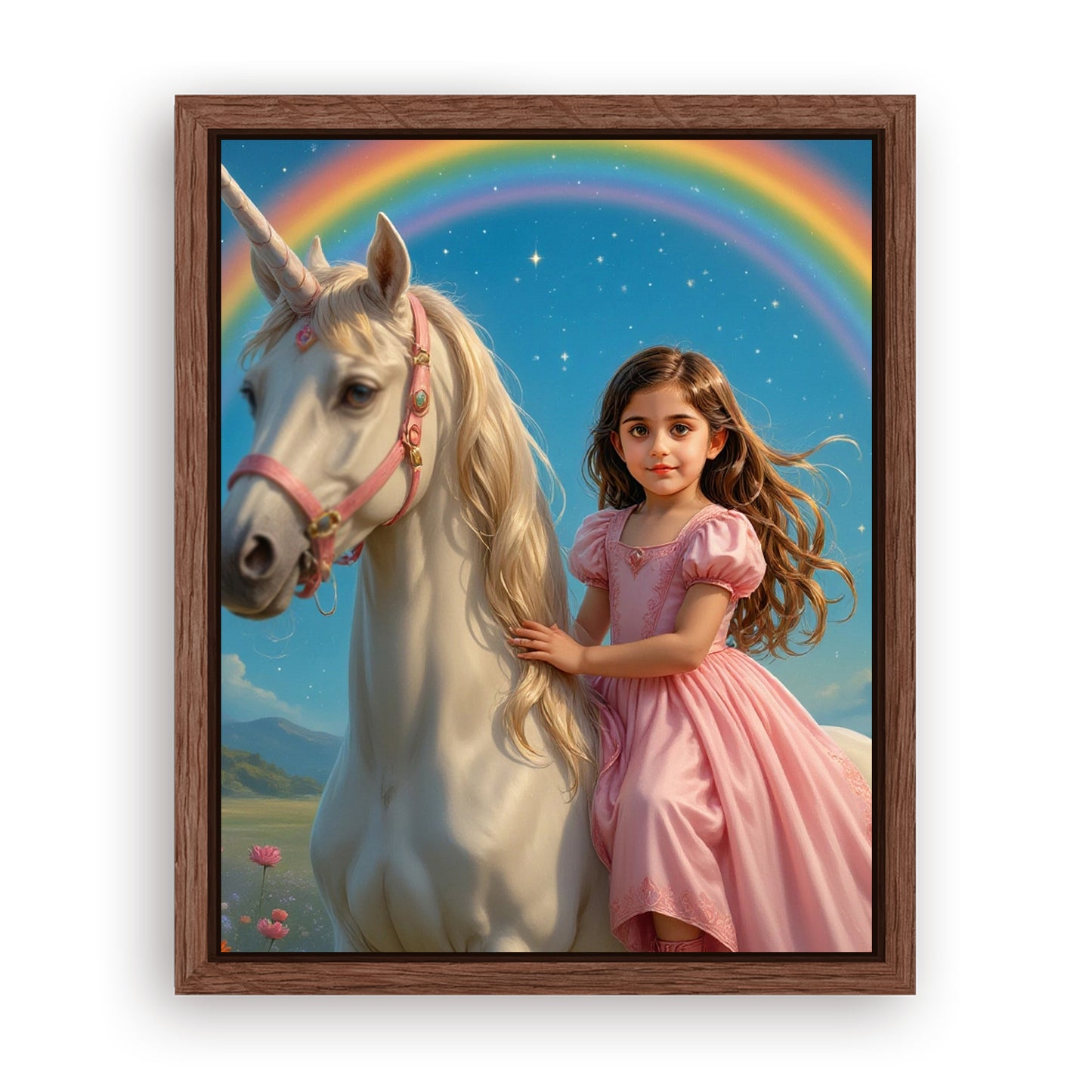 Save 33% When You Add A Frame To Your 16x20 'The Dreamland Fantasy' Canvas Now