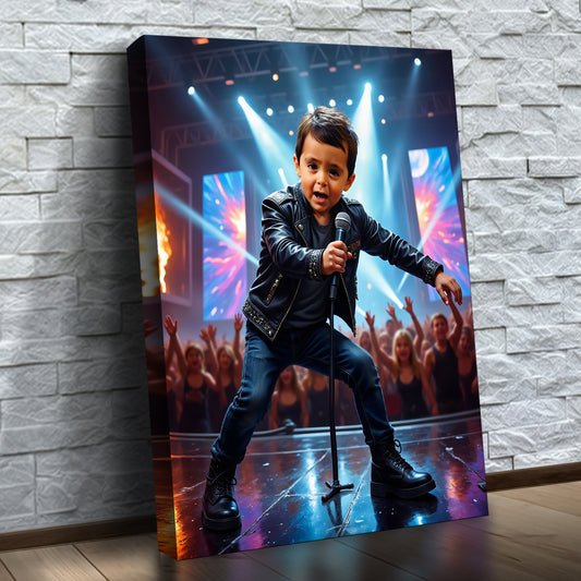 Le chanteur de rock