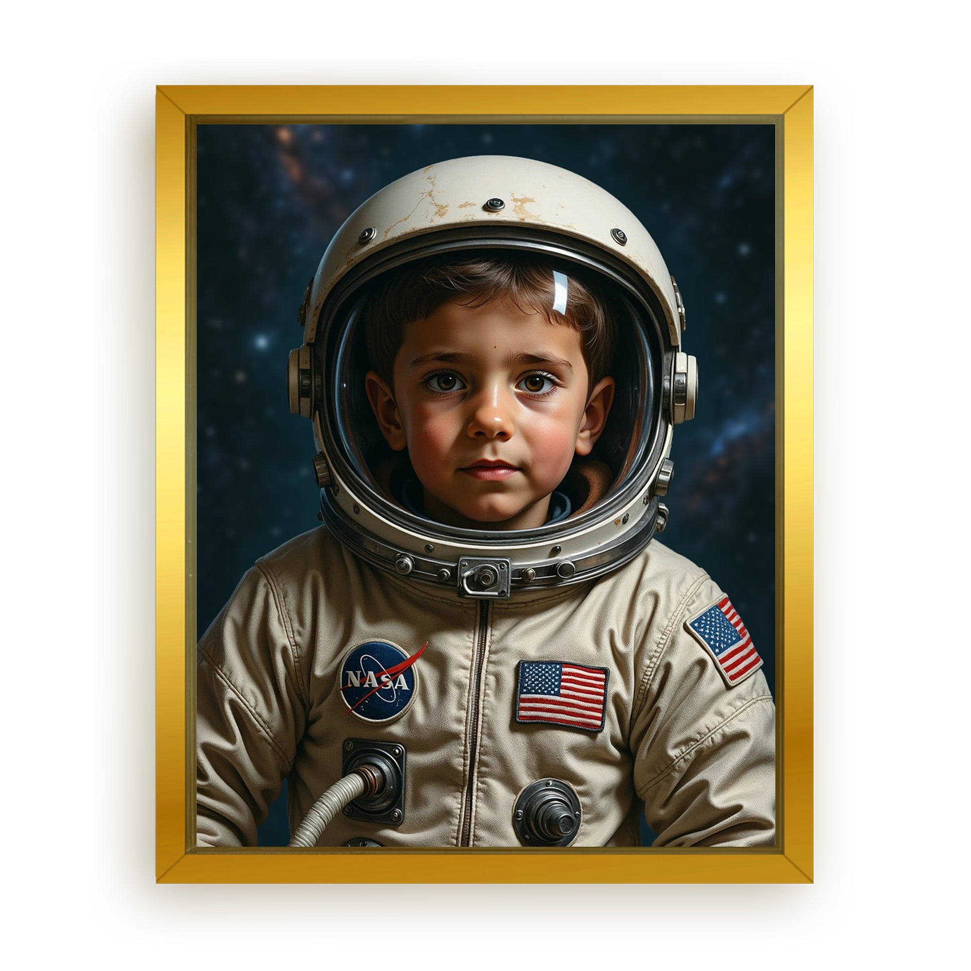 Save 33% When You Add A Frame To Your 16x20 'The Next Astronaut' Canvas Now