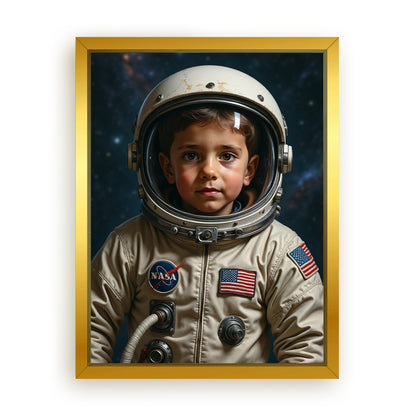 Save 33% When You Add A Frame To Your 18x24 'The Next Astronaut' Canvas Now