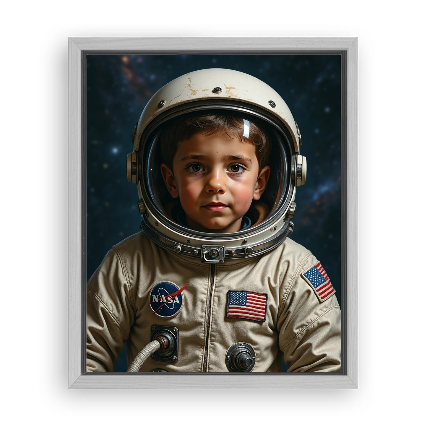 Save 33% When You Add A Frame To Your 16x20 'The Next Astronaut' Canvas Now