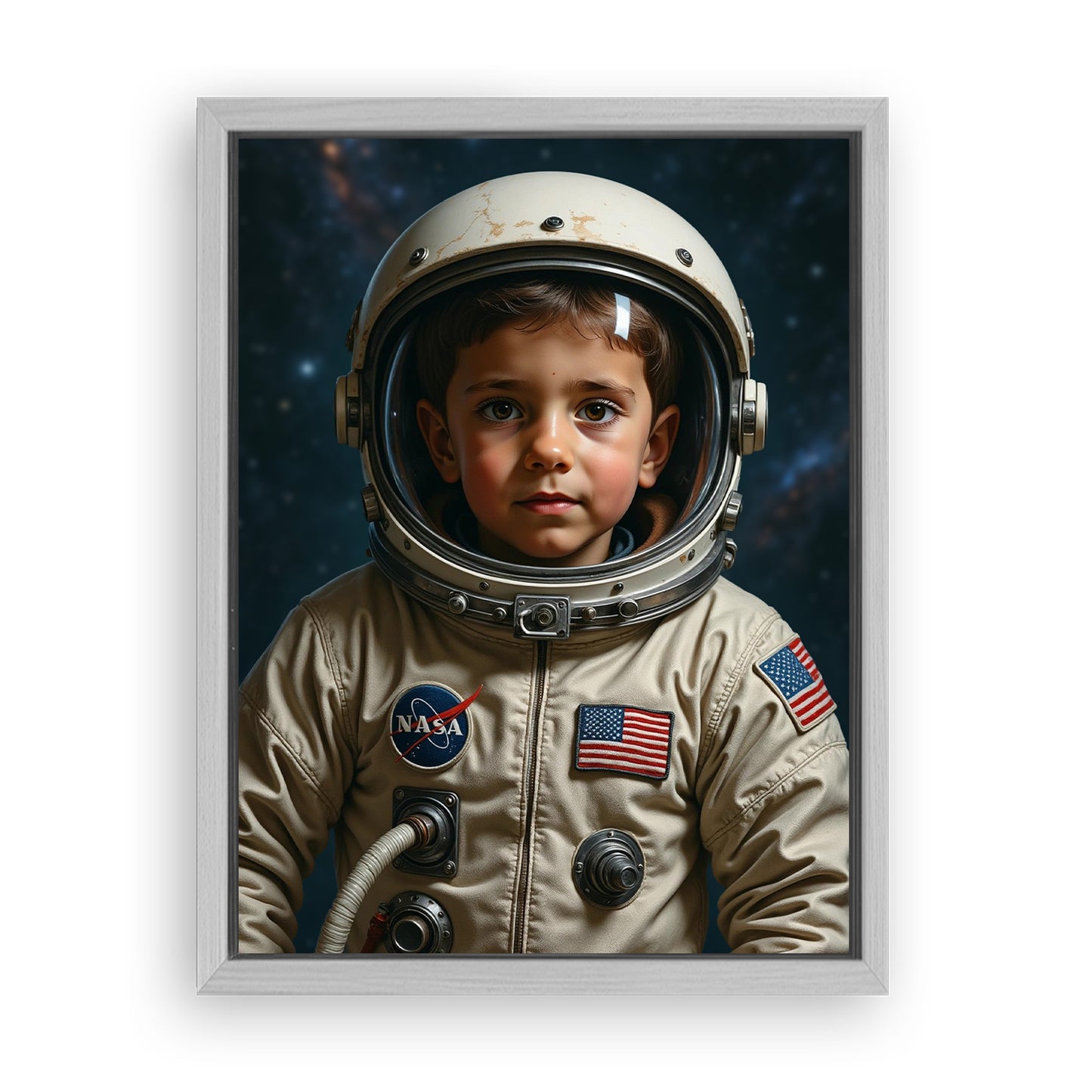 Save 33% When You Add A Frame To Your 18x24 'The Next Astronaut' Canvas Now
