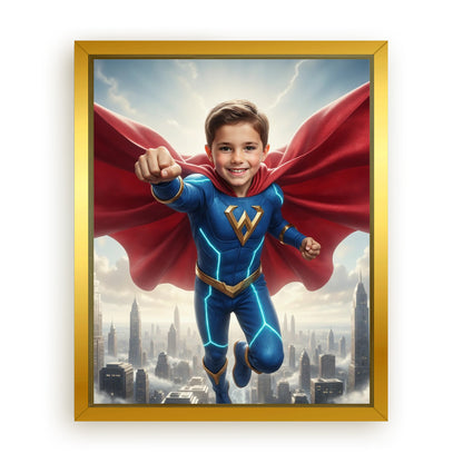 Save 33% When You Add A Frame To Your 16x20 'The Super Sentinel' Canvas Now