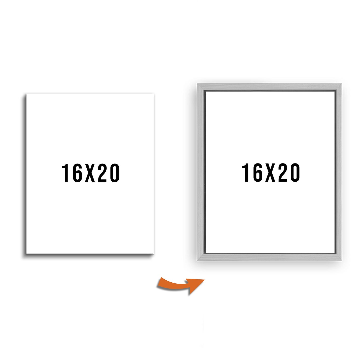 Save 33% When You Add A 16x20 Frame To Your Canvas Now