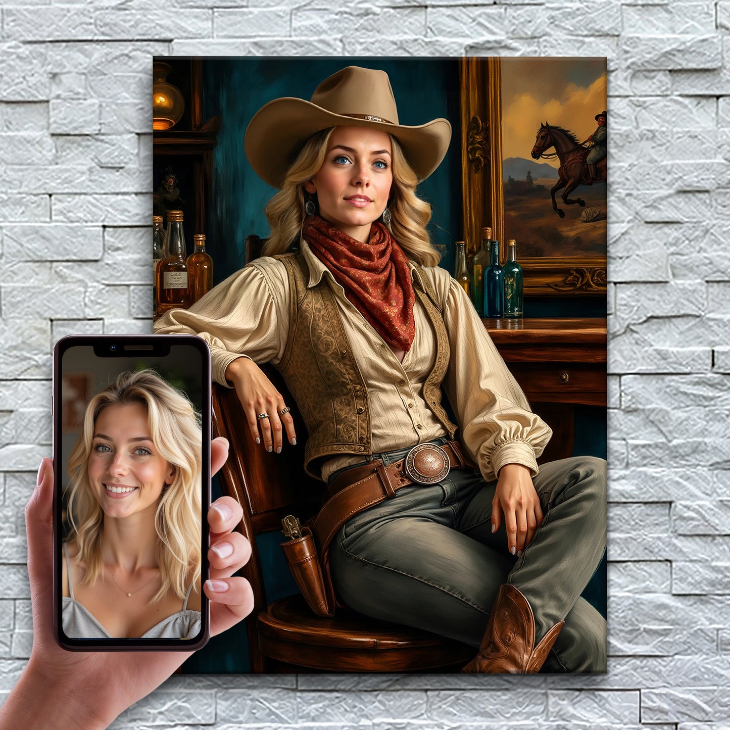 The Poised CowGirl