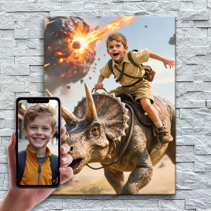 Le chevaucheur de dinosaure