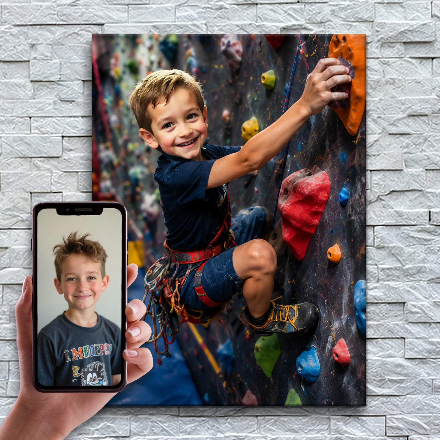 The Little Rock Climber