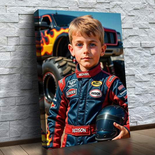 Le pilote de monster truck