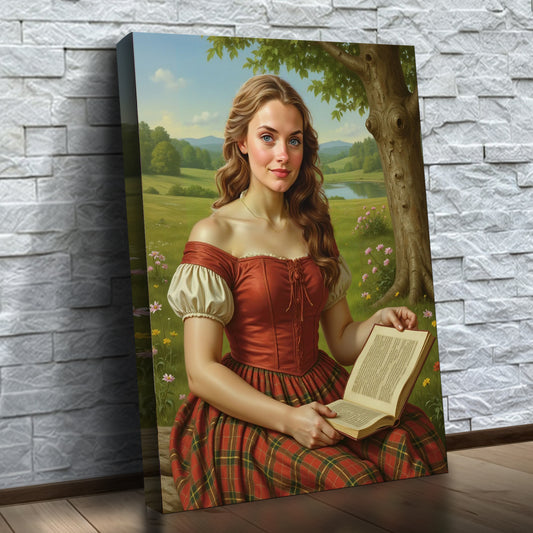 La rayonnante jeune fille des hautes terres