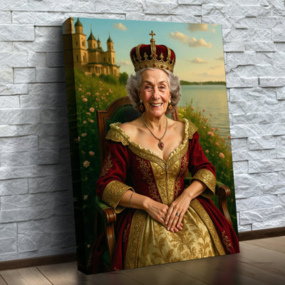 La reine cramoisie du royaume