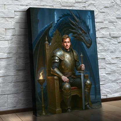 Le roi dragon né du feu