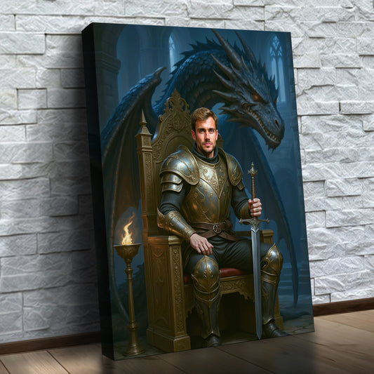 Le roi dragon né du feu