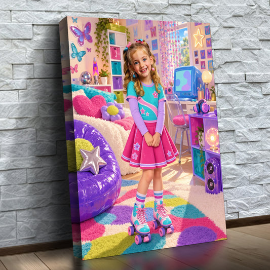 The Retro Roller Girl
