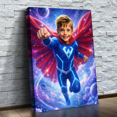 The Cosmic Kid Superhero